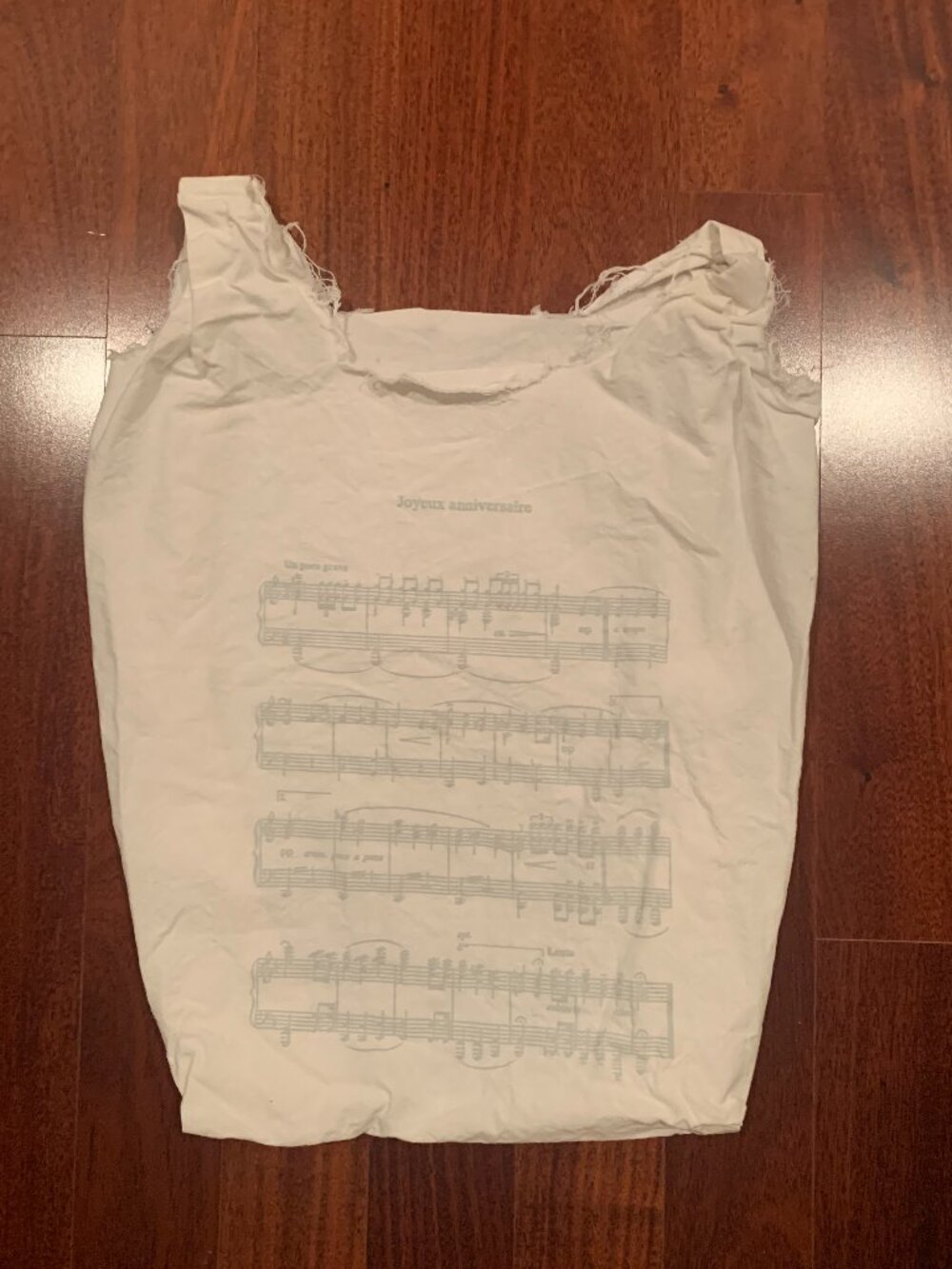 Maison Martin Margiela 20th birthday cotton tote bag